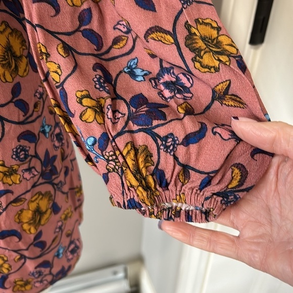 For Love and Lemons Pink Open Back Night Out Dress Urban Outfitters Floral Sz XS - Picture 5 of 12